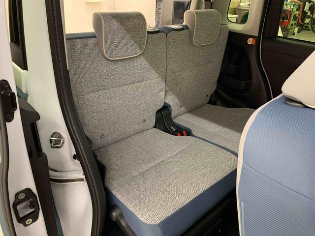 ムーヴキャンバスストライプスＧ　２ＷＤ両側電動スライドドア・ＬＥＤヘッドライト・バックカメラ・シートヒーター・スマートアシスト・アイドリングストップ・プッシュボタンスタート・オートライト・オートマチックハイビーム・オートエアコン（群馬県）の中古車