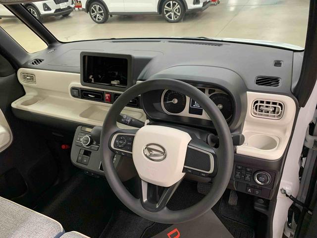 ムーヴキャンバスストライプスＧ　２ＷＤ両側電動スライドドア・ＬＥＤヘッドライト・バックカメラ・シートヒーター・スマートアシスト・アイドリングストップ・プッシュボタンスタート・オートライト・オートマチックハイビーム・オートエアコン（群馬県）の中古車