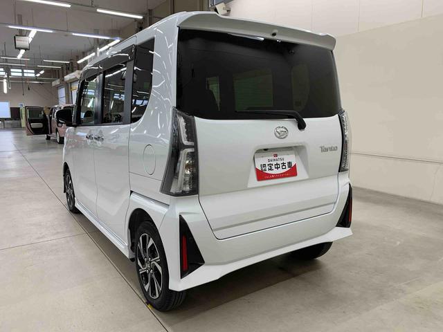 タントカスタムX 2WD両側電動スライドドア・LEDヘッドライト・ナビ・ドラレコ・パノラマモニター・シートヒーター・スマートアシスト・アイドリングストップ・プッシュボタンスタート・オートライト・オートマチックハイビーム(群馬県)の中古車