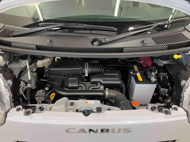 ムーヴキャンバスストライプスＧ　２ＷＤ両側電動スライドドア・ＬＥＤヘッドライト・オートライト・オートマチックハイビーム・プッシュスタートボタン・アイドリングストップ・シートヒーター・スマートアシスト・電動パーキングブレーキ（群馬県）の中古車