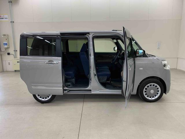 ムーヴキャンバスセオリーG 2WD両側電動スライドドア・LEDヘッドライト・ナビ・ドラレコ・ETC・バックカメラ・シートヒーター・スマートアシスト・アイドリングストップ・プッシュボタンスタート・オートライト・オートマチックハイビーム(群馬県)の中古車