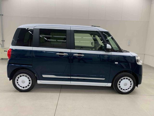 ムーヴキャンバスストライプスG 2WD両側電動スライドドア・LEDヘッドライト・ナビ・ドラレコ・バックカメラ・シートヒーター・スマートアシスト・アイドリングストップ・プッシュボタンスタート・オートライト・オートマチックハイビーム(群馬県)の中古車