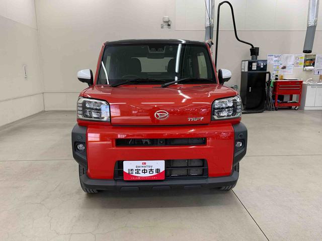 タフトGターボ 2WDLEDヘッドライト・オートライト・オートマチックハイビーム・ナビ・ドライブレコーダー・ETC・プッシュスタートボタン・アイドリングストップ・シートヒーター・スマートアシスト(群馬県)の中古車