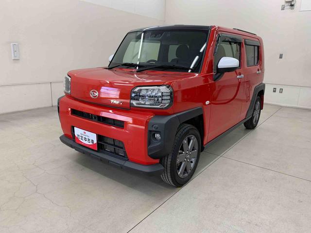 タフトGターボ 2WDLEDヘッドライト・オートライト・オートマチックハイビーム・ナビ・ドライブレコーダー・ETC・プッシュスタートボタン・アイドリングストップ・シートヒーター・スマートアシスト(群馬県)の中古車