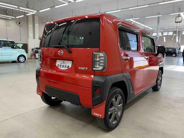 タフトGターボ 2WDLEDヘッドライト・オートライト・オートマチックハイビーム・ナビ・ドライブレコーダー・ETC・プッシュスタートボタン・アイドリングストップ・シートヒーター・スマートアシスト(群馬県)の中古車