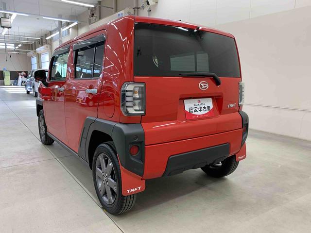 タフトGターボ 2WDLEDヘッドライト・オートライト・オートマチックハイビーム・ナビ・ドライブレコーダー・ETC・プッシュスタートボタン・アイドリングストップ・シートヒーター・スマートアシスト(群馬県)の中古車