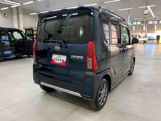 タントファンクロス　２ＷＤ両側電動スライドドア・ＬＥＤヘッドライト・ナビ・ドラレコ・パノラマモニター・ＥＴＣ・シートヒーター・スマートアシスト・アイドリングストップ・プッシュボタンスタート・オートライト・電動格納式ドアミラー（群馬県）の中古車