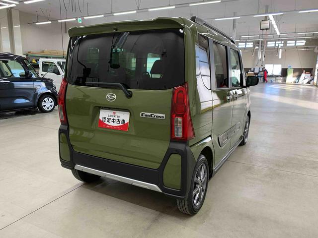 タントファンクロス　２ＷＤ両側電動スライドドア・ＬＥＤヘッドライト・オートライト・オートマチックハイビーム・プッシュスタートボタン・アイドリングストップ・シートヒーター・電動パーキングブレーキ・スマートアシスト（群馬県）の中古車