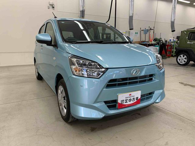 ミライースＸ　ＳＡIII　２ＷＤＬＥＤヘッドライト・オートライト・オートマチックハイビーム・キーレスエントリー・アイドリングストップ・マニュアルエアコン・電動格納式ドアミラー・スマートアシストＩＩＩ（群馬県）の中古車