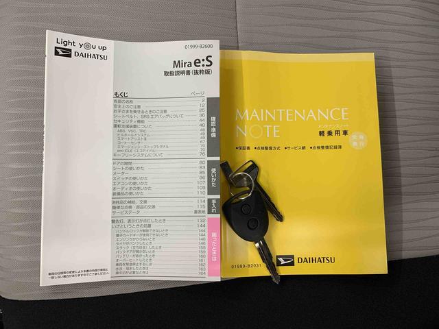 ミライースＸ　ＳＡIII　２ＷＤＬＥＤヘッドライト・オートライト・オートマチックハイビーム・キーレスエントリー・アイドリングストップ・マニュアルエアコン・電動格納式ドアミラー・スマートアシストＩＩＩ（群馬県）の中古車