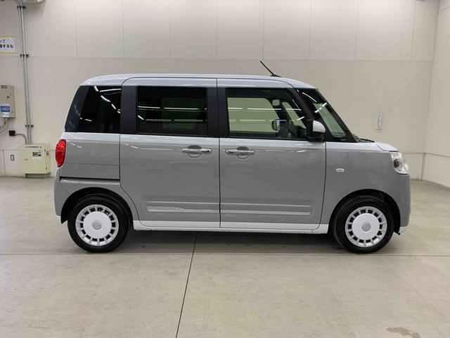 ムーヴキャンバスストライプスG 2WD両側電動スライドドア・LEDヘッドライト・バックカメラ・シートヒーター・スマートアシスト・アイドリングストップ・プッシュボタンスタート・オートライト・オートマチックハイビーム・オートエアコン(群馬県)の中古車