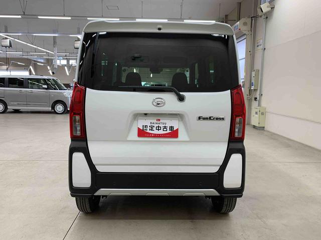 タントファンクロス 2WD両側電動スライドドア・LEDヘッドライト・バックカメラ・シートヒーター・スマートアシスト・アイドリングストップ・プッシュボタンスタート・オートライト・オートマチックハイビーム・オートエアコン(群馬県)の中古車