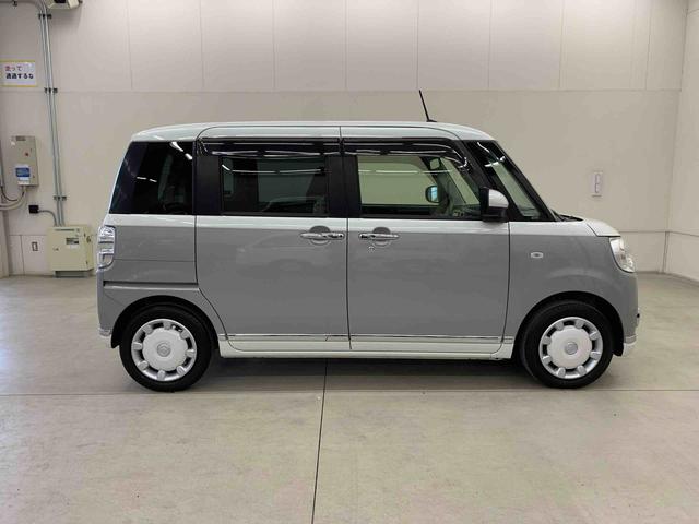 ムーヴキャンバスＧメイクアップリミテッド　ＳＡIII　２ＷＤ両側電動スライドドア・ＬＥＤヘッドライト・ナビ・ドラレコ・バックカメラ・シートヒーター・スマートアシスト・アイドリングストップ・プッシュボタンスタート・オートライト・オートマチックハイビーム（群馬県）の中古車