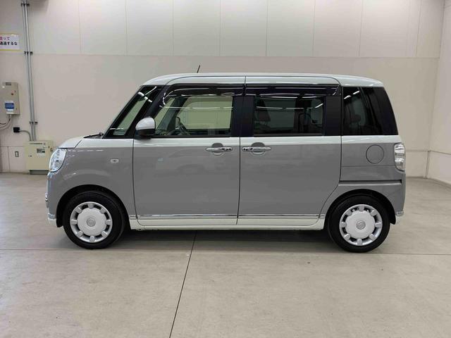 ムーヴキャンバスＧメイクアップリミテッド　ＳＡIII　２ＷＤ両側電動スライドドア・ＬＥＤヘッドライト・ナビ・ドラレコ・バックカメラ・シートヒーター・スマートアシスト・アイドリングストップ・プッシュボタンスタート・オートライト・オートマチックハイビーム（群馬県）の中古車