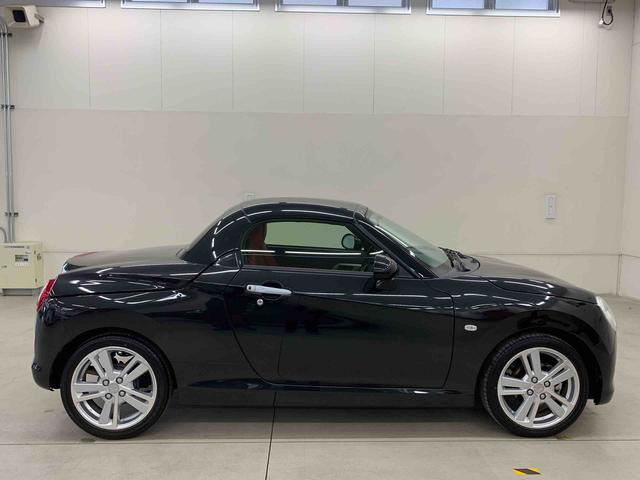 コペンセロＬＥＤヘッドライト・ナビ・シートヒーター・電動オープンカー・プッシュボタンスタート・オートエアコン・内装レッドインテリアパック（群馬県）の中古車