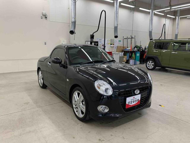 コペンセロＬＥＤヘッドライト・ナビ・シートヒーター・電動オープンカー・プッシュボタンスタート・オートエアコン・内装レッドインテリアパック（群馬県）の中古車