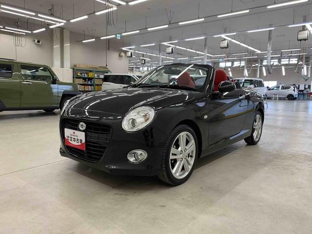 コペンセロＬＥＤヘッドライト・ナビ・シートヒーター・電動オープンカー・プッシュボタンスタート・オートエアコン・内装レッドインテリアパック（群馬県）の中古車