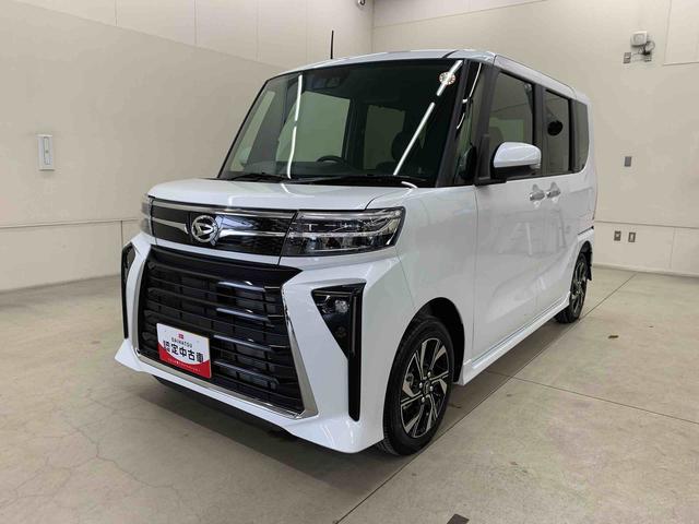 タントカスタムＸ　ｅｃｏＩＤＬＥ非装着車　２ＷＤ両側電動スライドドア・ＬＥＤヘッドライト・オートライト・オートマチックハイビーム・プッシュスタートボタン・シートヒーター・オートエアコン・電動パーキングブレーキ・スマートアシスト（群馬県）の中古車