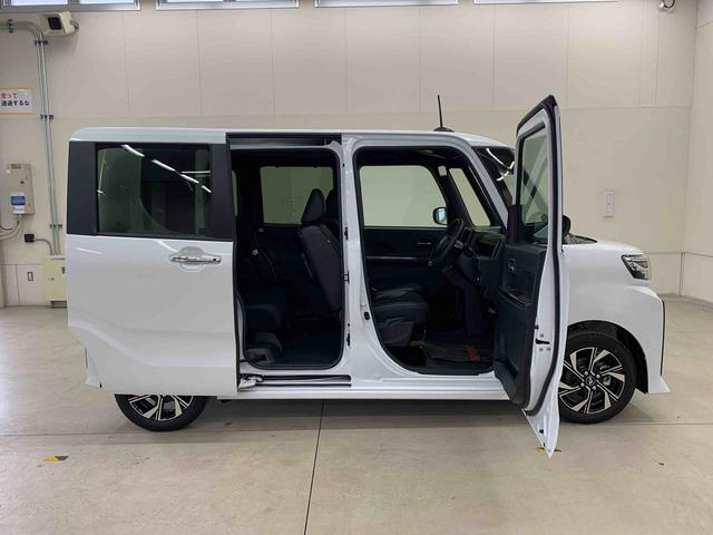 タントカスタムＸ　ｅｃｏＩＤＬＥ非装着車　２ＷＤ両側電動スライドドア・ＬＥＤヘッドライト・オートライト・オートマチックハイビーム・プッシュスタートボタン・シートヒーター・オートエアコン・電動パーキングブレーキ・スマートアシスト（群馬県）の中古車