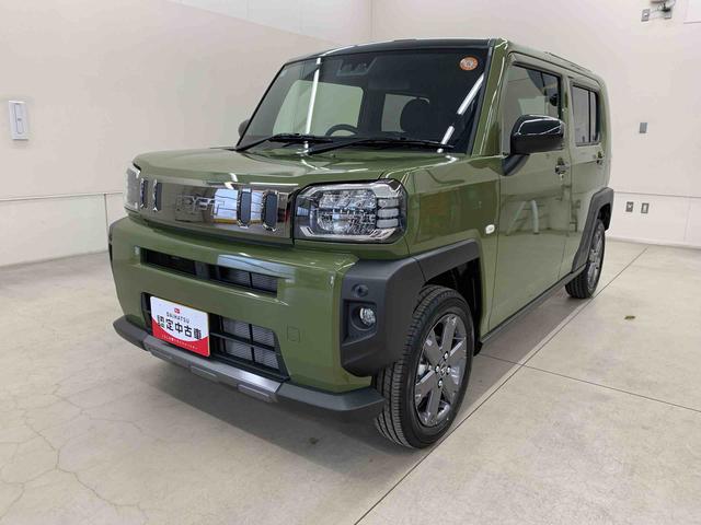 タフトＧ　ダーククロムベンチャー　２ＷＤＬＥＤヘッドライト・オートライト・オートマチックハイビーム・プッシュスタートボタン・アイドリングストップ・シートヒーター・オートエアコン・電動パーキングブレーキ・スマートアシスト（群馬県）の中古車