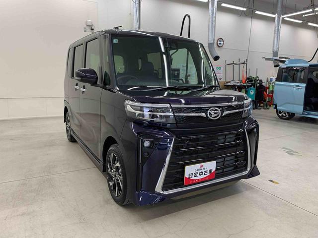 タントカスタムＸ　２ＷＤ両側電動スライドドア・ＬＥＤヘッドライト・オートライト・オートマチックハイビーム・プッシュボタンスタート・アイドリングストップ・シートヒーター・オートエアコン・電動格納式ドアミラー・スマートアシスト（群馬県）の中古車