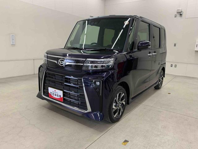 タントカスタムＸ　２ＷＤ両側電動スライドドア・ＬＥＤヘッドライト・オートライト・オートマチックハイビーム・プッシュボタンスタート・アイドリングストップ・シートヒーター・オートエアコン・電動格納式ドアミラー・スマートアシスト（群馬県）の中古車