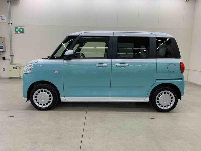 ムーヴキャンバスストライプスＸ　２ＷＤ両側電動スライドドア・プッシュボタンスタート・アイドリングストップ・オートエアコン・オートライト・オートマチックハイビーム・電動格納式ドアミラー・スマートアシスト（群馬県）の中古車