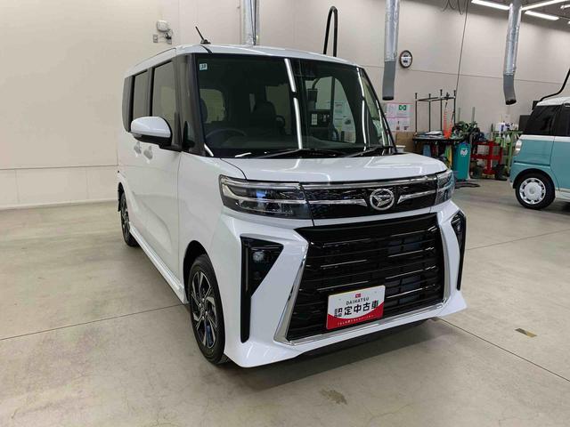 タントカスタムＸ　２ＷＤ両側電動スライドドア・ＬＥＤヘッドライト・オートライト・オートマチックハイビーム・プッシュボタンスタート・アイドリングストップ・バックカメラ・電動パーキングブレーキ・スマートアシスト（群馬県）の中古車