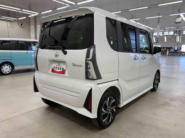 タントカスタムＸ　２ＷＤ両側電動スライドドア・ＬＥＤヘッドライト・オートライト・オートマチックハイビーム・プッシュボタンスタート・アイドリングストップ・バックカメラ・電動パーキングブレーキ・スマートアシスト（群馬県）の中古車