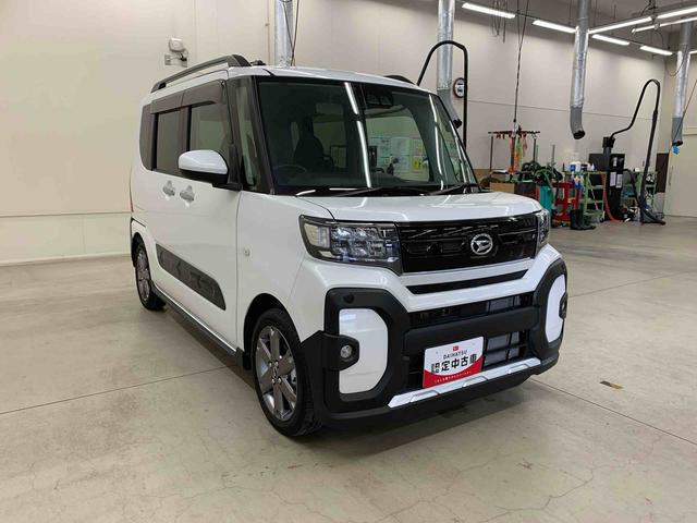 タントファンクロスターボ 2WDLEDヘッドライト 運転席助手席シートヒーター 両側電動スライドドア 電動パーキングブレーキ オートエアコン バックカメラ プッシュボタンスタート キーフリー オートライト スマートアシスト(群馬県)の中古車