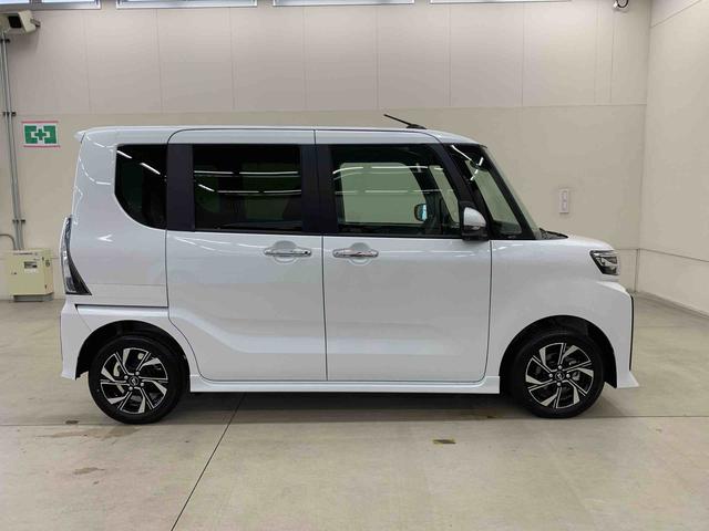 タントカスタムＸ　２ＷＤキーフリー　プッシュボタンスタート　アイドリングストップ　電動格納式ドアミラー　オートエアコン　シートヒーター　両側電動スライドドア　ＬＥＤヘッドライト　オートライト　バックカメラ　スマートアシスト（群馬県）の中古車