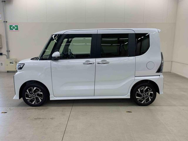 タントカスタムＸ　２ＷＤキーフリー　プッシュボタンスタート　アイドリングストップ　電動格納式ドアミラー　オートエアコン　シートヒーター　両側電動スライドドア　ＬＥＤヘッドライト　オートライト　バックカメラ　スマートアシスト（群馬県）の中古車