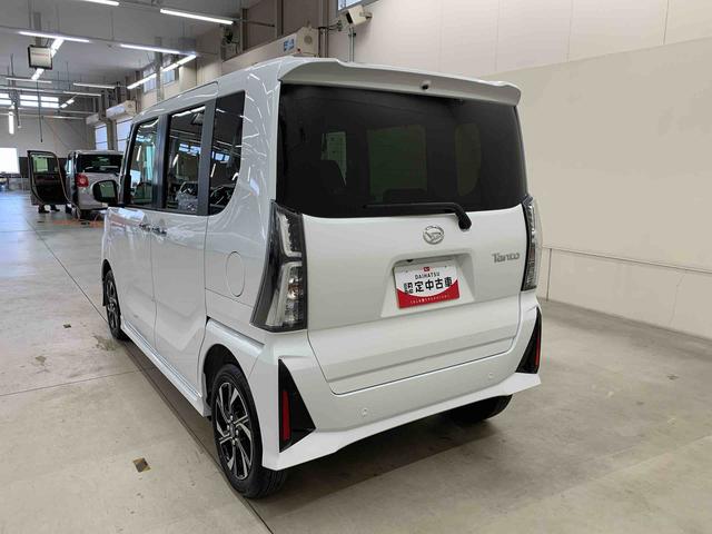 タントカスタムＸ　２ＷＤキーフリー　プッシュボタンスタート　アイドリングストップ　電動格納式ドアミラー　オートエアコン　シートヒーター　両側電動スライドドア　ＬＥＤヘッドライト　オートライト　バックカメラ　スマートアシスト（群馬県）の中古車