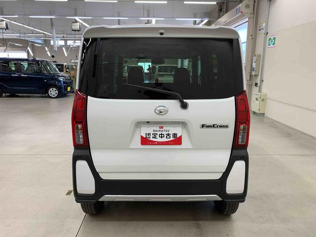 タントファンクロス　２ＷＤ　走行２３キロ運転席助手席シートヒーター　アイドリングストップ　両側電動スライドドア　ＬＥＤヘッドライト　スマートアシスト　バックカメラ　プッシュボタンスタート　電動パーキングブレーキ　オートライト（群馬県）の中古車