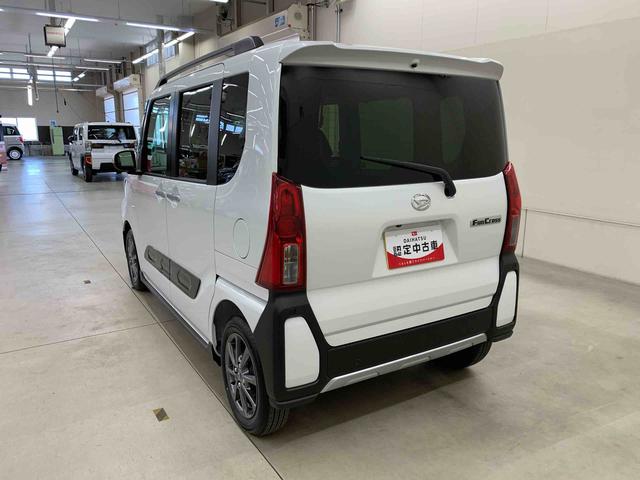 タントファンクロス　２ＷＤ　走行２３キロ運転席助手席シートヒーター　アイドリングストップ　両側電動スライドドア　ＬＥＤヘッドライト　スマートアシスト　バックカメラ　プッシュボタンスタート　電動パーキングブレーキ　オートライト（群馬県）の中古車