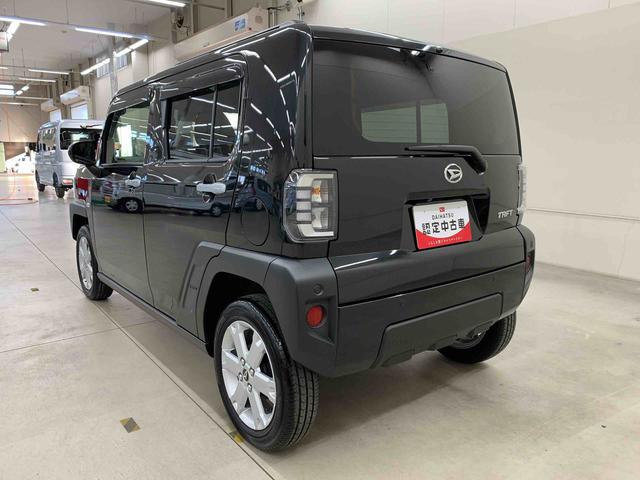 タフトＧ　２ＷＤ　走行５９７３キロプッシュボタンスタート　バックカメラ　運転席助手席シートヒーター　スマートアシスト　ＬＥＤヘッドライト　オートライト　電動パーキングブレーキ　アイドリングストップ　電動格納式ドアミラー（群馬県）の中古車