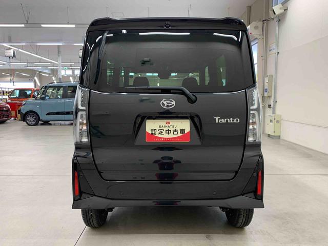 タントカスタムＸ　４ＷＤ両側電動スライドドア・ＬＥＤヘッドライト・バックカメラ・シートヒーター・スマートアシスト・アイドリングストップ・プッシュボタンスタート・オートライト・オートマチックハイビーム（群馬県）の中古車