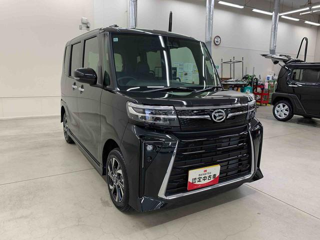 タントカスタムＸ　４ＷＤ両側電動スライドドア・ＬＥＤヘッドライト・バックカメラ・シートヒーター・スマートアシスト・アイドリングストップ・プッシュボタンスタート・オートライト・オートマチックハイビーム（群馬県）の中古車
