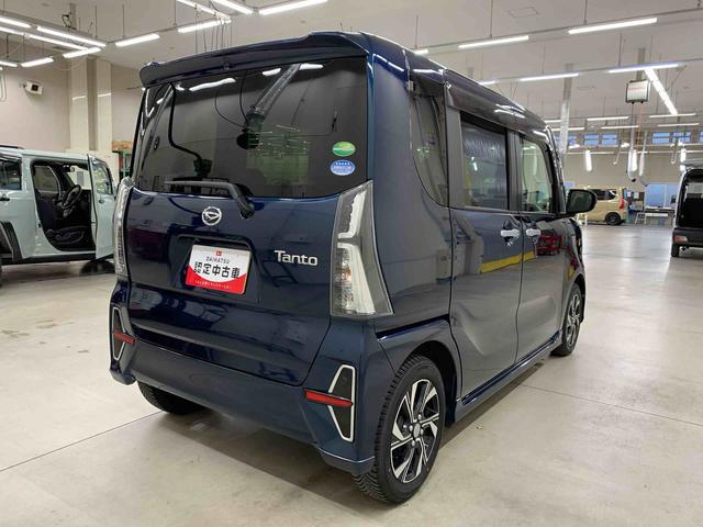 タントカスタムＸセレクション　２ＷＤ両側電動スライドドア・ＬＥＤヘッドライト・ナビ・ドラレコ・パノラマモニター・ＥＴＣ・シートヒーター・スマートアシスト・アイドリングストップ・プッシュボタンスタート・オートライト・オートマチックハイビー（群馬県）の中古車