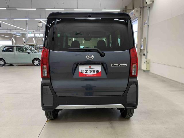 タントファンクロス 2WD両側電動スライドドア・LEDヘッドライト・バックカメラ・シートヒーター・スマートアシスト・アイドリングストップ・プッシュボタンスタート・オートライト・オートマチックハイビーム・オートエアコン(群馬県)の中古車