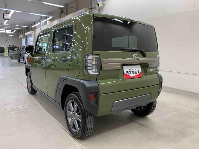 タフトG ダーククロムベンチャー 4WDLEDヘッドライト・バックカメラ・シートヒーター・スマートアシスト・アイドリングストップ・プッシュボタンスタート・オートライト・オートマチックハイビーム・オートエアコン・電動格納式ドアミラー(群馬県)の中古車