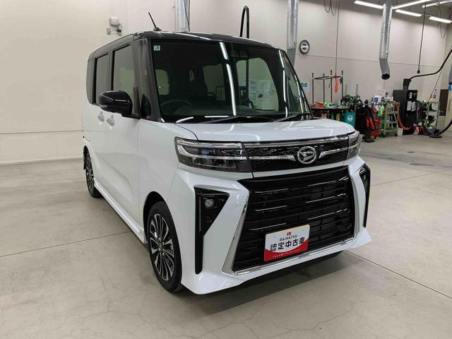 タントカスタムＲＳ　２ＷＤ両側電動スライドドア・ＬＥＤヘッドライト・オートライト・オートマチックハイビーム・プッシュスタートボタン・アイドリングストップ・シートヒーター・スマートアシスト・電動格納式ドアミラー（群馬県）の中古車