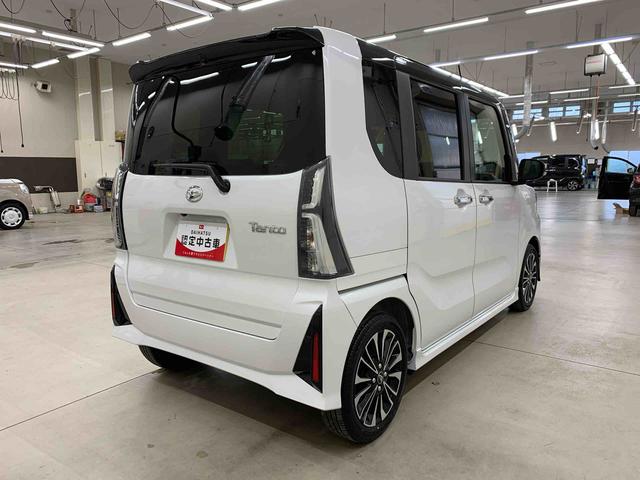 タントカスタムＲＳ　２ＷＤ両側電動スライドドア・ＬＥＤヘッドライト・オートライト・オートマチックハイビーム・プッシュスタートボタン・アイドリングストップ・シートヒーター・スマートアシスト・電動格納式ドアミラー（群馬県）の中古車