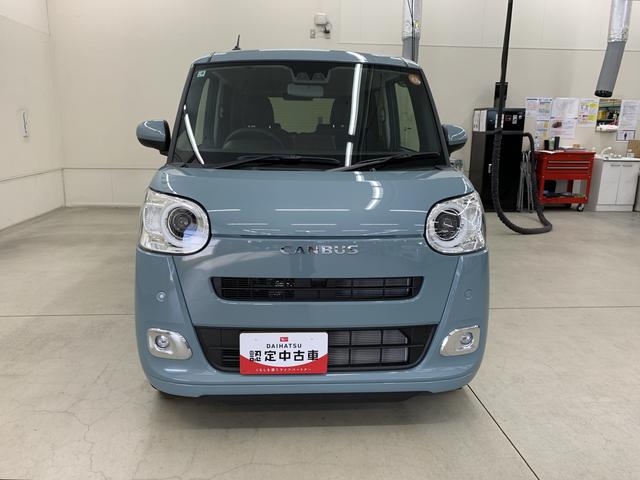 ムーヴキャンバスセオリーＧ　２ＷＤ両側電動スライドドア・ＬＥＤヘッドライト・オートライト・オートマチックハイビーム・プッシュスタートボタン・アイドリングストップ・シートヒーター・スマートアシスト・電動格納式ドアミラー（群馬県）の中古車