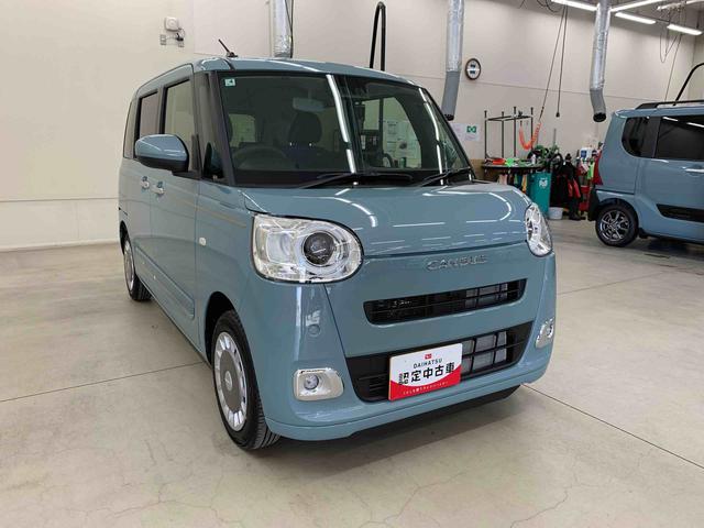 ムーヴキャンバスセオリーＧ　２ＷＤ両側電動スライドドア・ＬＥＤヘッドライト・オートライト・オートマチックハイビーム・プッシュスタートボタン・アイドリングストップ・シートヒーター・スマートアシスト・電動格納式ドアミラー（群馬県）の中古車