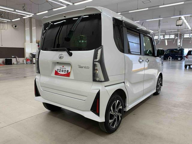 タントカスタムＸ　２ＷＤ両側電動スライドドア・ＬＥＤヘッドライト・オートライト・オートマチックハイビーム・プッシュスタートボタン・アイドリングストップ・シートヒーター・電動格納式ドアミラー・スマートアシスト（群馬県）の中古車