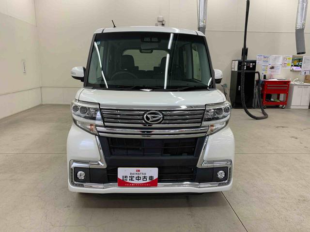 タントカスタムＸ　トップエディションＳＡIII　２ＷＤ片側電動スライドドア・ＬＥＤヘッドライト・オートライト・オートマチックハイビーム・プッシュスタートボタン・アイドリングストップ・シートヒーター・電動格納式ドアミラー・スマートアシストＩＩＩ（群馬県）の中古車