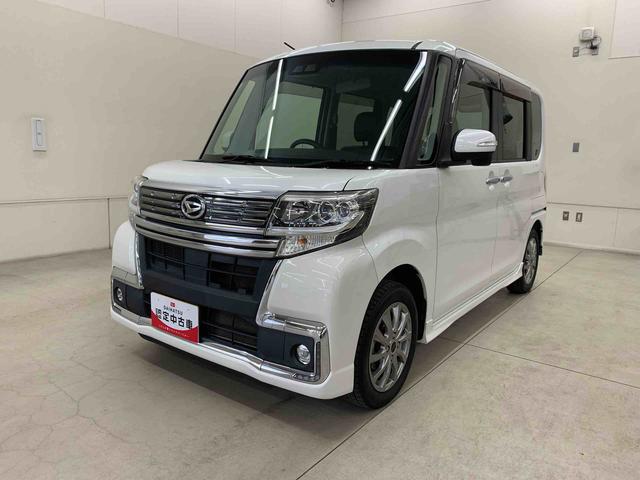 タントカスタムＸ　トップエディションＳＡIII　２ＷＤ片側電動スライドドア・ＬＥＤヘッドライト・オートライト・オートマチックハイビーム・プッシュスタートボタン・アイドリングストップ・シートヒーター・電動格納式ドアミラー・スマートアシストＩＩＩ（群馬県）の中古車