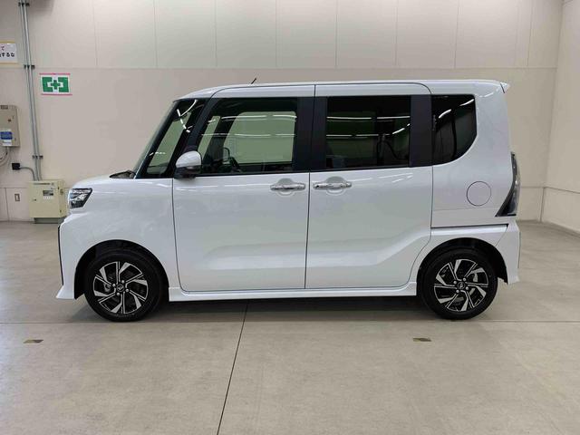 タントカスタムＸ　２ＷＤ両側電動スライドドア・ＬＥＤヘッドライト・オートライト・プッシュボタンスタート・アイドリングストップ・オートエアコン・シートヒーター・バックカメラ・スマートアシスト・電動格納式ドアミラー（群馬県）の中古車