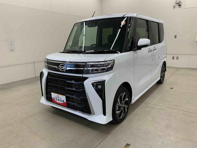 タントカスタムＸ　２ＷＤ両側電動スライドドア・ＬＥＤヘッドライト・オートライト・プッシュボタンスタート・アイドリングストップ・オートエアコン・シートヒーター・バックカメラ・スマートアシスト・電動格納式ドアミラー（群馬県）の中古車